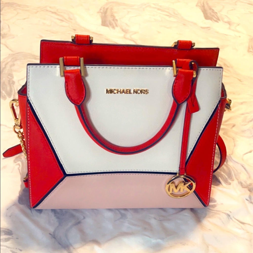 Red and Pink MK bag